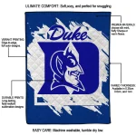 duke blue devils block border blue quilt blanket best selling