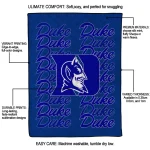 duke blue devils bold red blue quilt blanket best selling