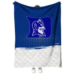 duke blue devils dot illusion blue quilt blanket best selling