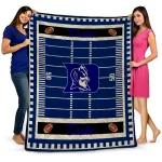 duke blue devils mickey player blue quilt blanket best selling