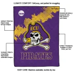 east carolina pirates paint trail purple quilt blanket best selling