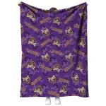 east carolina pirates solid classic purple quilt blanket best selling
