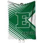 eastern michigan eagles arrow layers green quilt blanket best selling