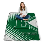 eastern michigan eagles arrow layers green quilt blanket best selling