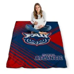 florida atlantic owls arrow layers blue quilt blanket best selling