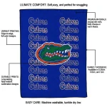 florida gators bold red blue quilt blanket best selling