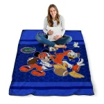 florida gators disney football blue quilt blanket best selling