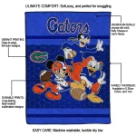 florida gators disney football blue quilt blanket best selling