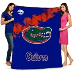 florida gators paint trail blue quilt blanket best selling