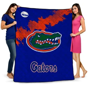 florida gators paint trail blue quilt blanket best selling