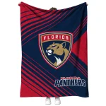 florida panthers arrow layers red quilt blanket best selling