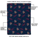 florida panthers solid classic red quilt blanket best selling