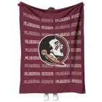 florida state seminoles bold red garnet quilt blanket best selling