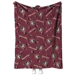 florida state seminoles solid classic garnet quilt blanket best selling
