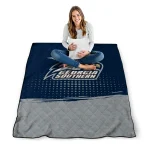 georgia southern eagles dot illusion blue quilt blanket best selling