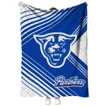 georgia state panthers arrow layers blue quilt blanket best selling