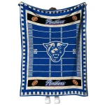 georgia state panthers mickey player blue quilt blanket best selling