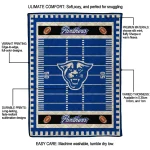 georgia state panthers mickey player blue quilt blanket best selling