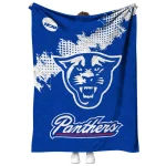 georgia state panthers paint trail blue quilt blanket best selling