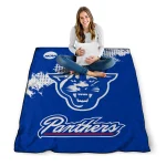 georgia state panthers paint trail blue quilt blanket best selling