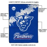georgia state panthers paint trail blue quilt blanket best selling