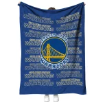 golden state warriors bold red blue quilt blanket best selling