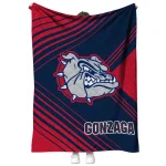 gonzaga bulldogs arrow layers blue quilt blanket best selling