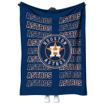 houston astros bold red blue quilt blanket best selling