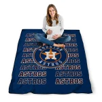 houston astros bold red blue quilt blanket best selling