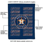 houston astros bold red blue quilt blanket best selling