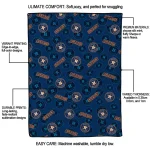 houston astros solid classic blue quilt blanket best selling