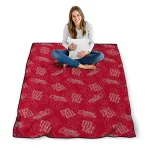 houston cougars solid classic red quilt blanket best selling