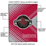 houston rockets arrow layers red quilt blanket best selling