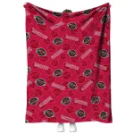 houston rockets solid classic red quilt blanket best selling