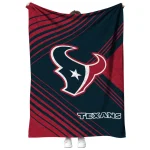 houston texans arrow layers blue quilt blanket best selling