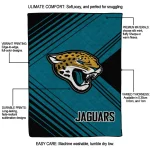 jacksonville jaguars arrow layers teal quilt blanket best selling