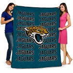jacksonville jaguars bold red teal quilt blanket best selling