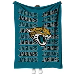 jacksonville jaguars bold red teal quilt blanket best selling