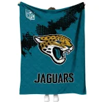 jacksonville jaguars shield badge teal quilt blanket best selling
