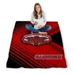 jacksonville state gamecocks arrow layers red quilt blanket best selling