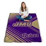 james madison dukes arrow layers purple quilt blanket best selling