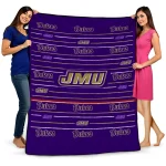 James Madison Dukes Handdrawn Stripes Purple Quilt Blanket 1 james madison dukes handdrawn stripes purple quilt blanket best selling