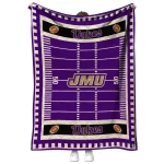 james madison dukes mickey player purple quilt blanket best selling