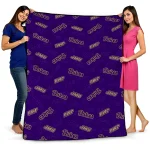 james madison dukes solid classic purple quilt blanket best selling