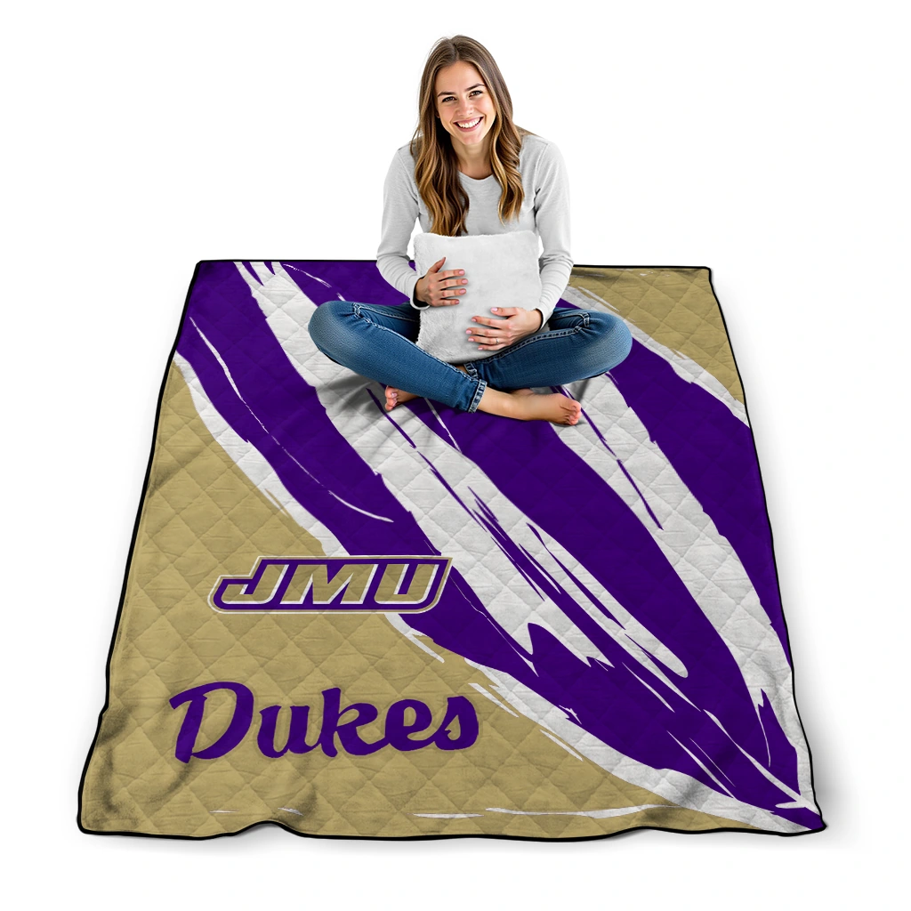 james madison dukes stroke art purple white quilt blanket high quality james madison dukes stroke art purple white quilt blanket high quality