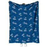 kansas city royals solid classic royal blue quilt blanket best selling