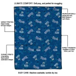 kansas city royals solid classic royal blue quilt blanket best selling