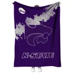 kansas state wildcats paint trail purple quilt blanket best selling
