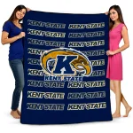 kent state golden flashes bold red navy blue quilt blanket best selling