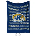 kent state golden flashes bold red navy blue quilt blanket best selling